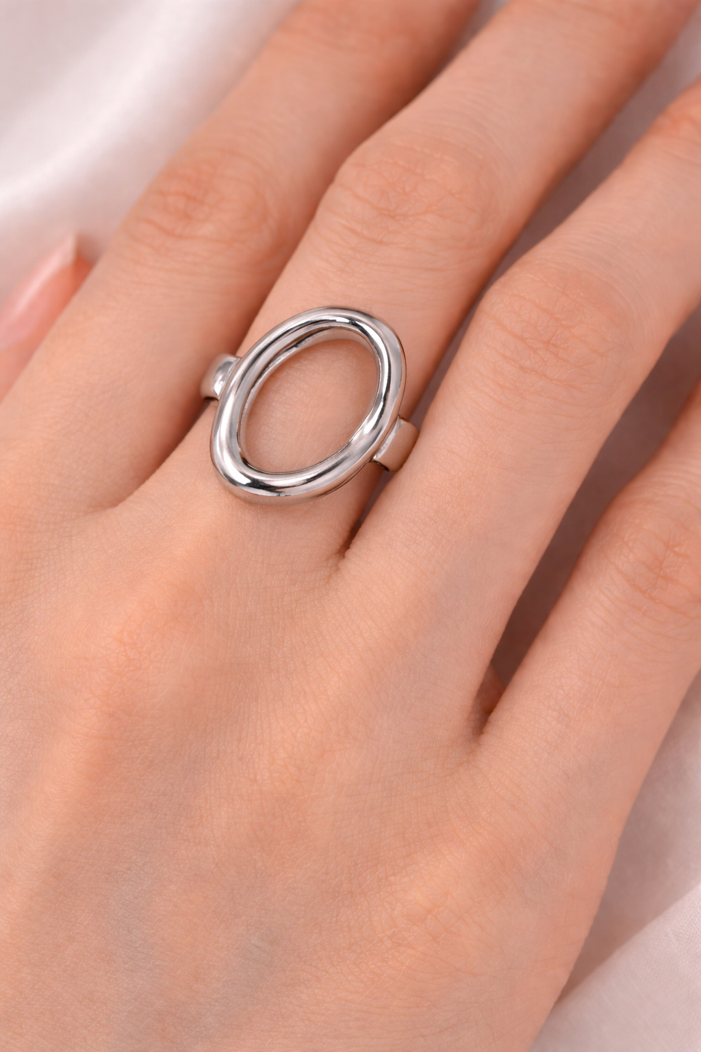 Silver Open Ring