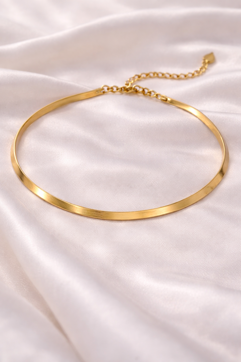 Gold Steel Plated Necklace