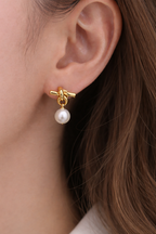 Knot Gold Earrings