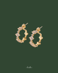 Clover Zircon Earrings